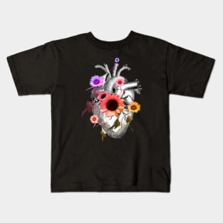 Floral heart 29 Kids T-Shirt